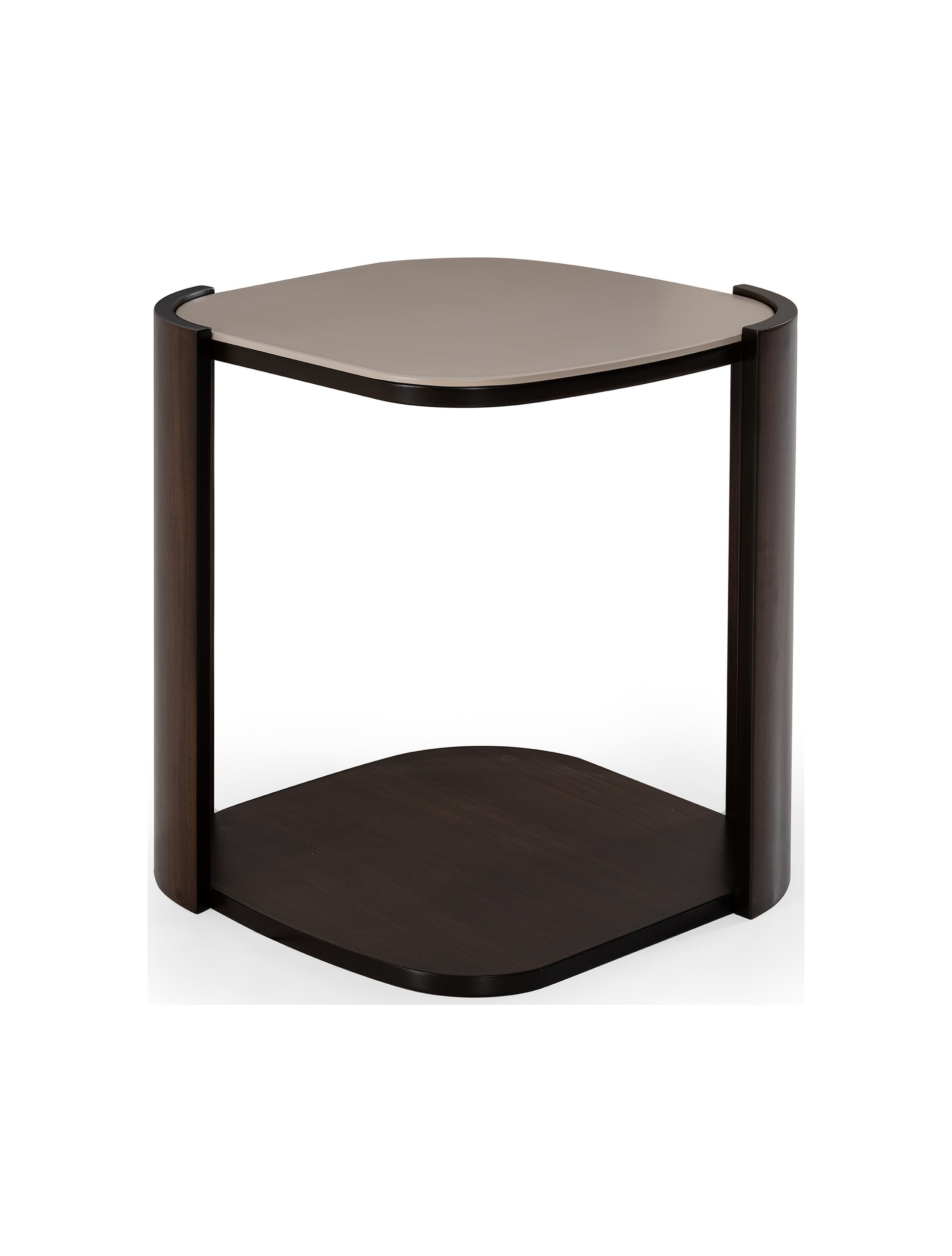 TAWNY WOODEN SIDE TABLE 1